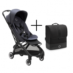 Bugaboo Buggy Butterfly Black Stormy Blue