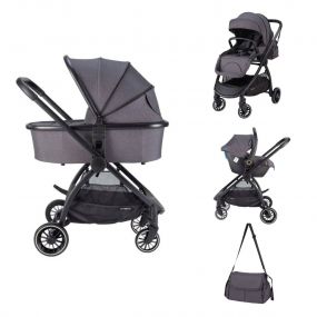 Cabino Kinderwagen 3 in 1 Cruiser Grey