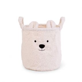 Childhome Teddy Basket 30x30x30 Off White