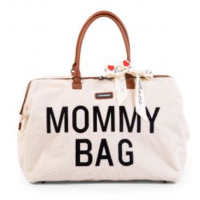 Childhome Mommy Bag Groot Teddy Ecru