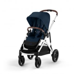 Cybex Kinderwagen Gazelle S Silver Ocean Blue Navy Blue