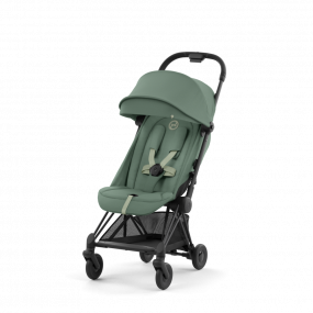 Cybex Buggy Coya Matt Black Leaf Green Dark Green