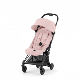 Cybex Buggy Coya Matt Black Peach Pink Light Pink