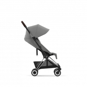 Cybex Buggy Coya Chrome Dark Brown Mirage Grey Dark Grey 