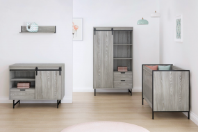 Cabino Babykamer 3 Delig Dalton Grijs