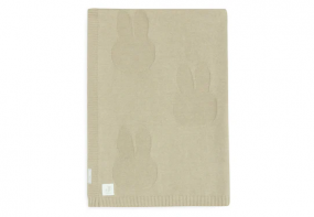 Jollein Deken Ledikant 100x150cm Miffy Olive Green