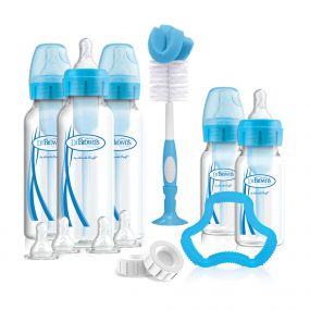 Dr. Brown's Giftset Standaard Halsfles Blauw