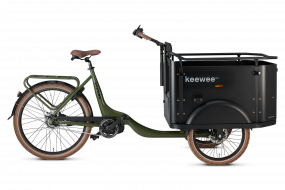 Keewee Bakfiets Army Green