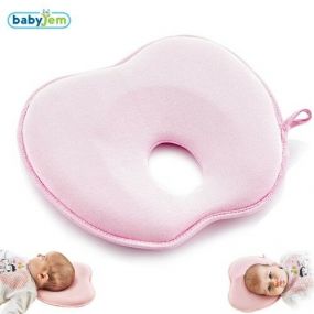 Babyjem Kussen Flat Head Pink