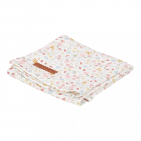 Little Dutch Swaddle Doek Flowers And Butterflies 120 x 120 cm