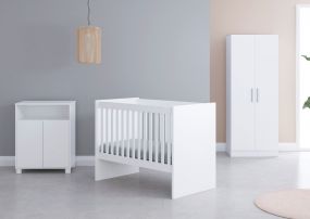 Cabino Babykamer Fresno Wit 3 Delig