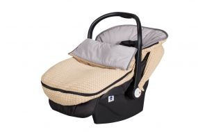 Babywellness Voetenzak Autostoel Honey Cream