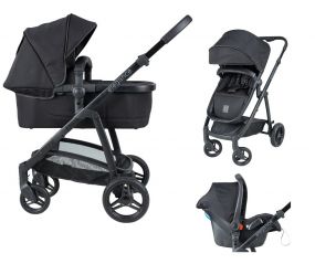 Born Lucky Kinderwagen Elegance Black Limited Edition 