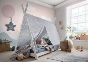 Speeltent Voor Tipi Bed Pino Grijs