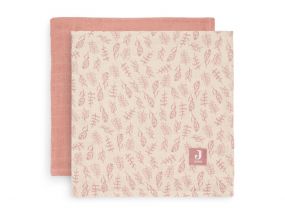 Jollein Hydrofiele Doek Meadow Rosewood 2 Stuks 115 x 115 cm