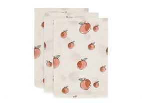 Jollein Hydrofiele Washandjes Peach 3 Stuks 