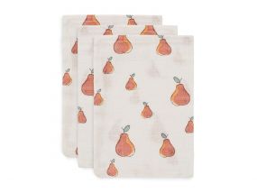 Jollein Hydrofiele Washandjes Pear 3 Stuks
