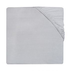 Jollein Hoeslaken Jersey Boxmatras 75x95cm Soft Grey