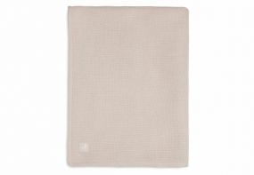Jollein Wiegdeken Basic Knit Pale Pink/Fleece 75 x 100 cm