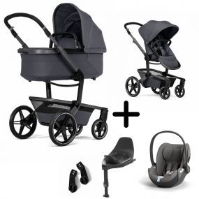 Joolz Kinderwagen 3 In 1 Day5 Stone Grey + Isofix Base