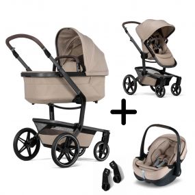 Joolz Kinderwagen 3 in 1 Day5 Sandy Taupe + Joolz Maxi-Cosi Groep 0 Autostoel Pebble 360 Pro