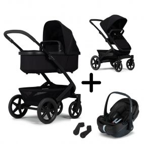 Joolz Kinderwagen 3 in 1 Geo3 Space Black + Joolz Maxi-Cosi Groep 0 Autostoel Pebble 360 Pro