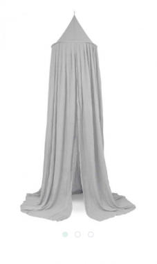 Jollein Klamboe Vintage 205 cm Soft Grey 