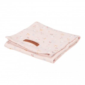 Little Dutch Swaddle Doek Little Pink Flowers 120 x 120 cm