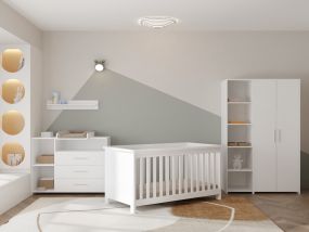 Cabino Meegroei Babykamer Luuk Wit 3 Delig