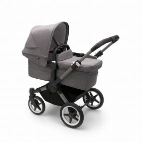 Bugaboo Donkey 5 Mono Kinderwagen 2 In 1 Graphite Grey Melange