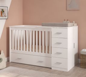 Cabino Combi Ledikant Memphis Wit 