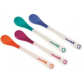 Munchkin Lepels White Hot Safety Spoons 4-Stuks