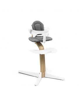 Stokke® Nomi® Chair Oak White + Stokke® Nomi® Baby Set White