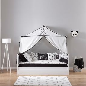 Mia Bedbank Met Bedlade En Nordic Tent 90 x 200 cm