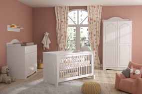 Born Lucky Babykamer Ohio 3-Delig Wit 