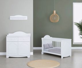 Cabino Babykamer Daphne 2-Delig Wit