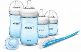Avent Starterset Pasgeborenen Naturel Blauw