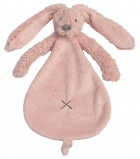 Happy Horse Knuffeldoekje Rabbit Richie Old Pink