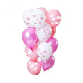 O'that Ballon Clouds Roze 12 st