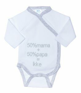 Petit Villain Romper 50% Mama 50% Papa
