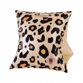 Swim Essentials Beige Panterprint Zwembandjes 2-6 jaar