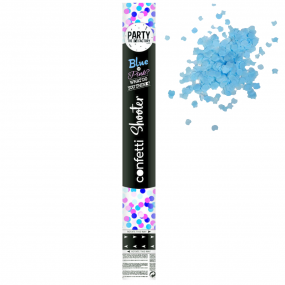 Confetti Shooter Gender Reveal Blauw 40 cm