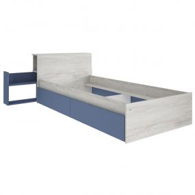 Jazz Kinderbed Met Lades Smokey Blue 90 x 200 cm