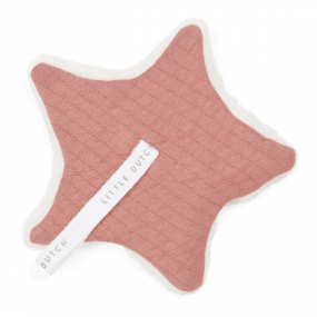 Little Dutch Speendoekje Ster Pure Pink Blush
