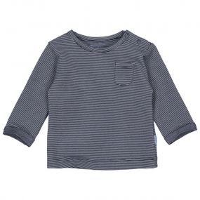 Quapi Baby Shirt Paul Blue Navy Stripe