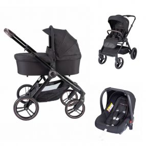 Born Lucky Kinderwagen 3 in 1 Riva Black Rose