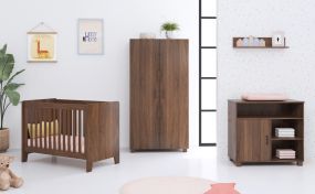 Cabino Babykamer Roan Walnut 3 Delig