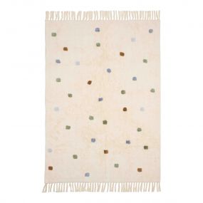 Little Dutch Vloerkleed Dot Mixed Blue 120x170 cm