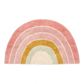 Little Dutch Vloerkleed Regenboog Pink