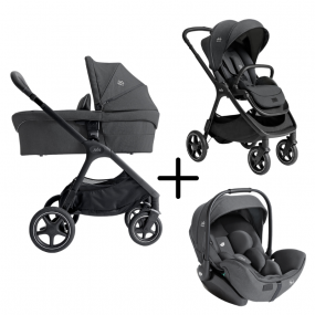 Joie Signature 3 in 1 Kinderwagen Finiti Ebony
